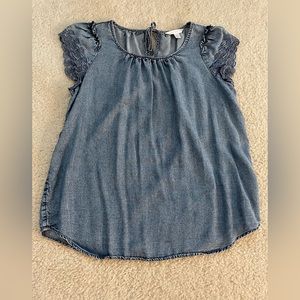 Lauren Conrad denim look shirt